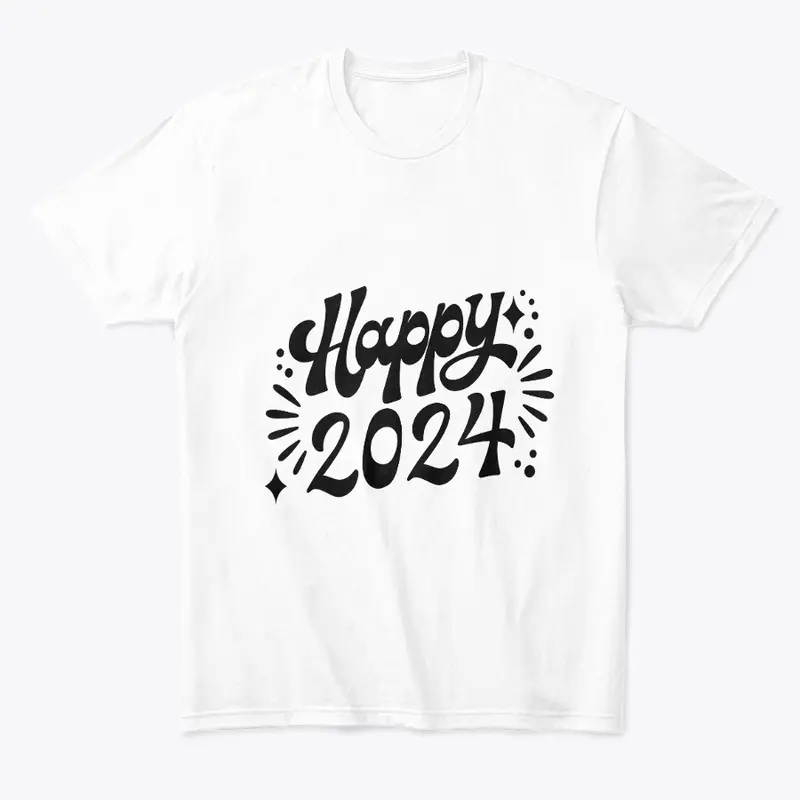 "Happy 2024" New Year T-Shirt